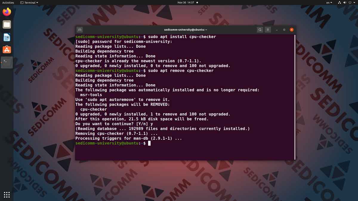 Как удалить ненужные зависимости с помощью apt, курсы администратора Linux  Краков - Сетевая Академия Cisco, Linux Professional Institute