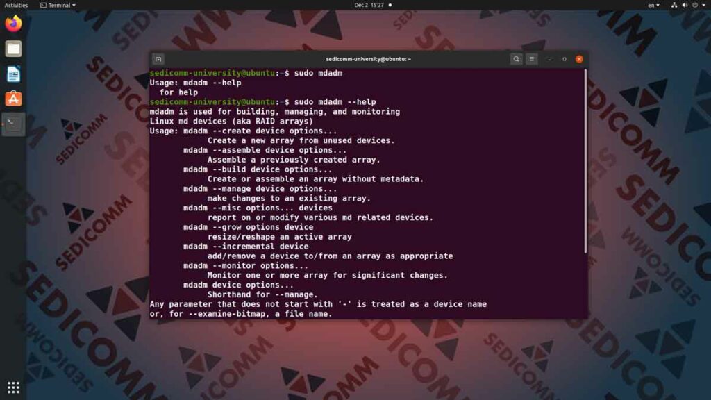 Как создать массив RAID в Линукс, курсы Linux скачать торрент Шымкент