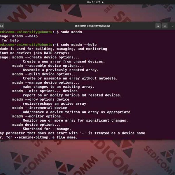 Как создать массив RAID в Линукс, курсы Linux скачать торрент Шымкент