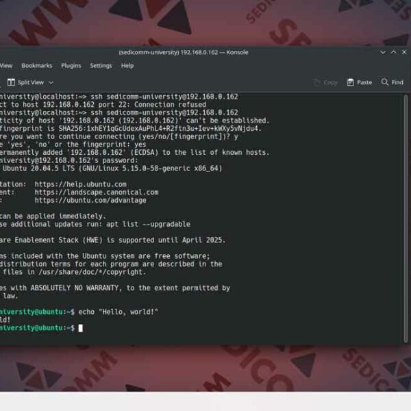 Как подключиться к удаленному компьютеру по SSH в Линукс, основы Linux курс Рига