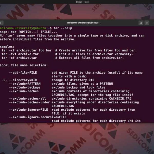 Основы Linux для программируемых сетей и систем — архивирование данных, курсы DevOps / DevNet онлайн Ереван