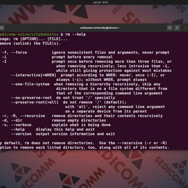 Как удалить файл в Линукс, операционная система Linux курс лекций Астана